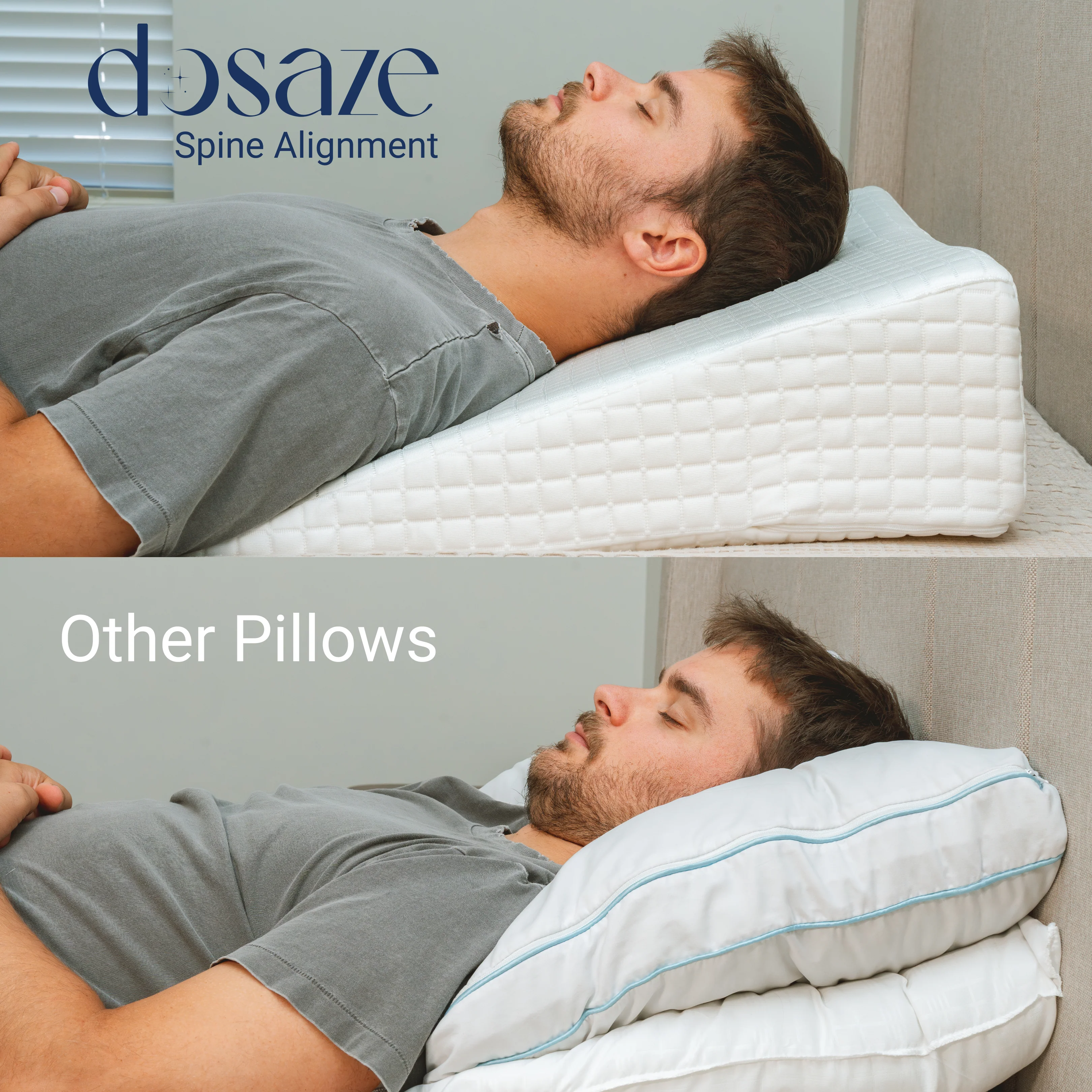 Dosaze™ Therapeutic Cooling Wedge Pillow - Image 4