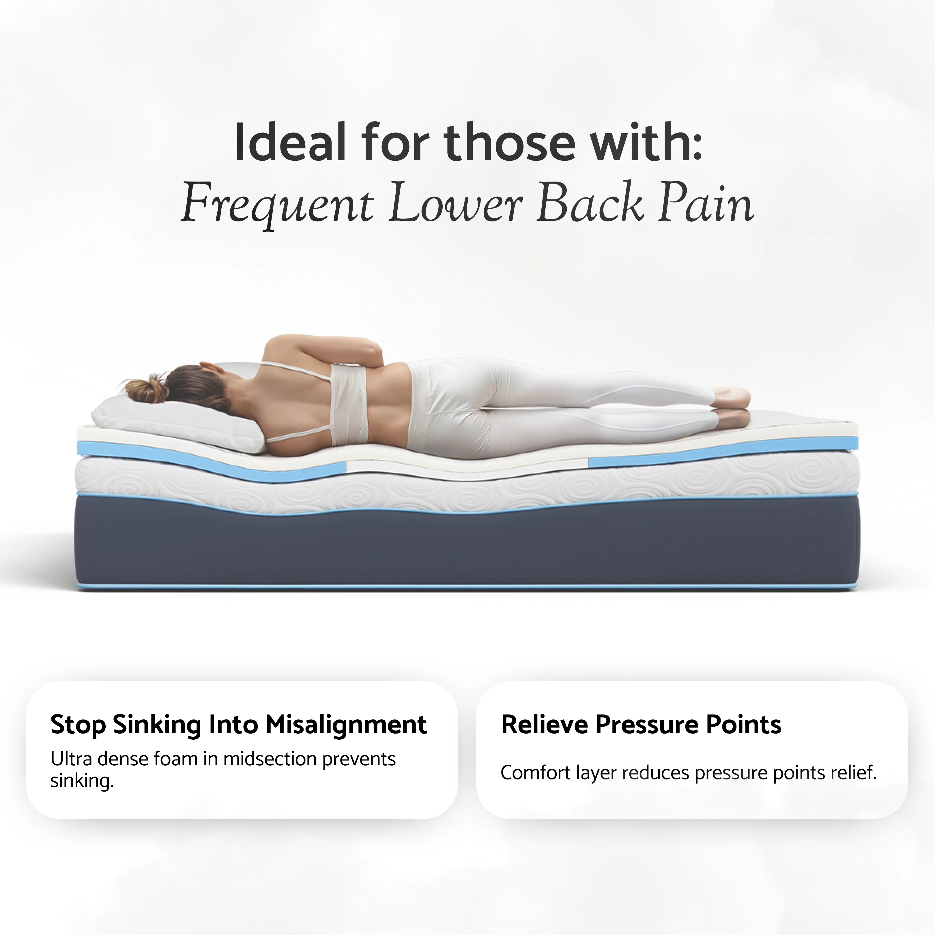 DreamAlign Back Relief Mattress Topper - Image 6