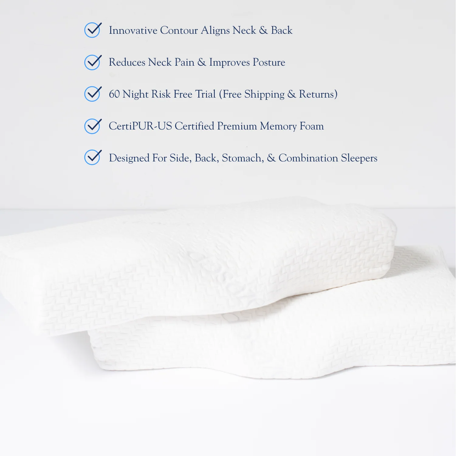 The Dosaze Contoured Orthopedic Pillow - Image 5